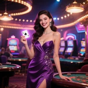 Studio live dealer Andar Bahar dengan dealer profesional di meja kartu
